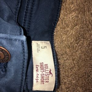 Low rise shorts from Hollister!